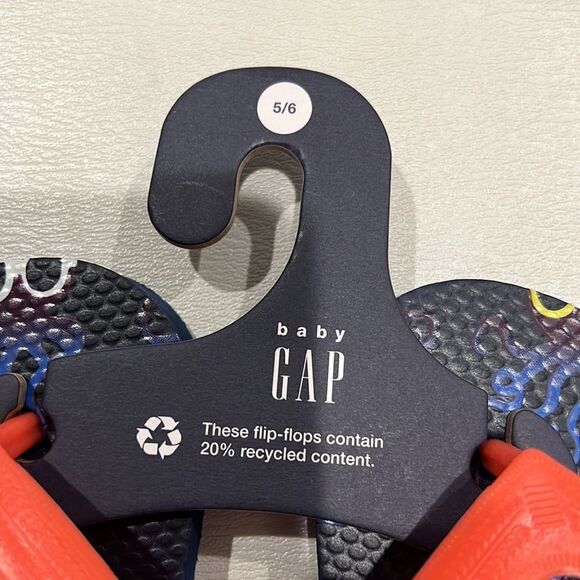Baby Gap Flip Flops 5/6 - Picture 4 of 4